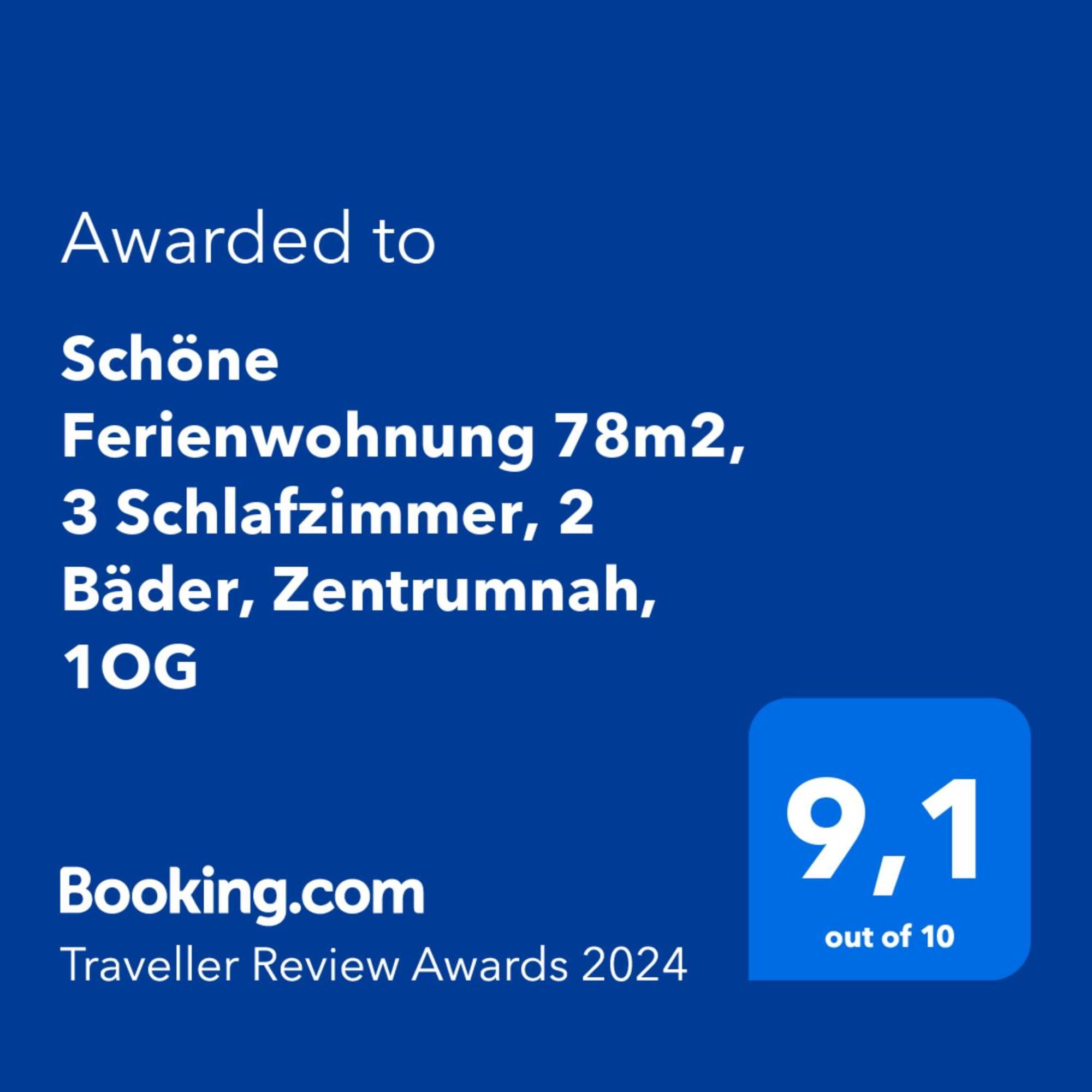 Schoene Ferienwohnung 78M2, 3 Schlafzimmer, 2 Baeder, Zentrumnah, 1Og Erfurt Esterno foto